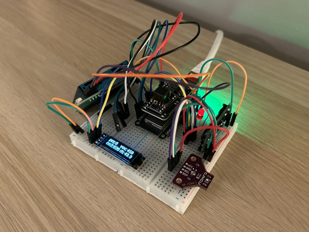 ESP32 with sensors