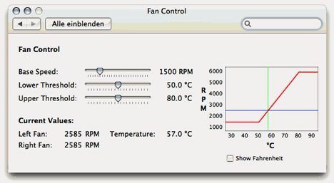 How to control fan speed &amp; noise on the mac pro